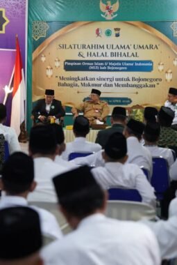 Kapolres Bojonegoro Hadiri Halal Bihalal MUI, Tekankan Pentingnya Sinergi dan Edukasi Digital