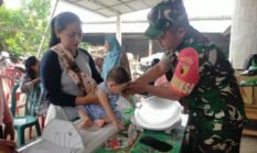 Sinergi Babinsa Dan Nakes Kelurahan Turi Kejar Target Posyandu Stunting Di Kota Blitar