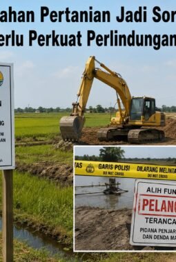 Alih Fungsi Lahan Pertanian Jadi Sorotan, Bojonegoro Perlu Perkuat Perlindungan LP2B dan LSD