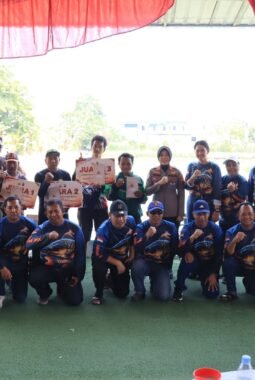 Mancing Bersama Kapolres, Wabub dan Berbagai Elemen Perkuat Kamtibmas Bojonegoro